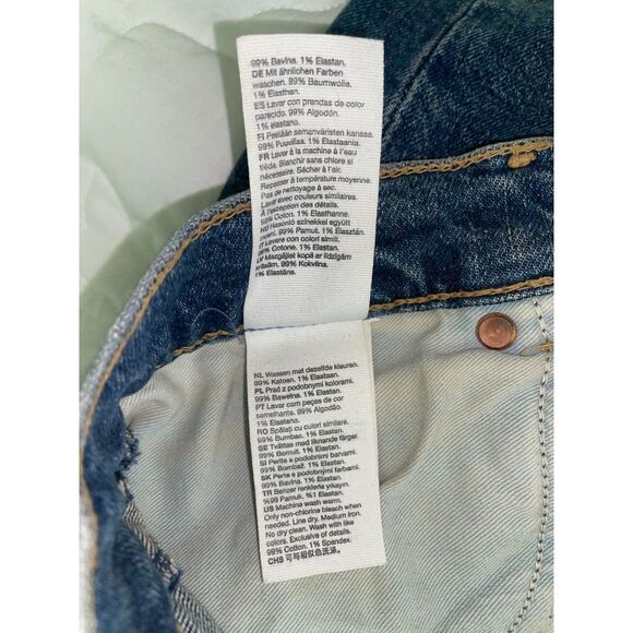 & Other Stories Stockholm Atelier Straight Leg Jeans Sz 28 - Picture 4 of 6